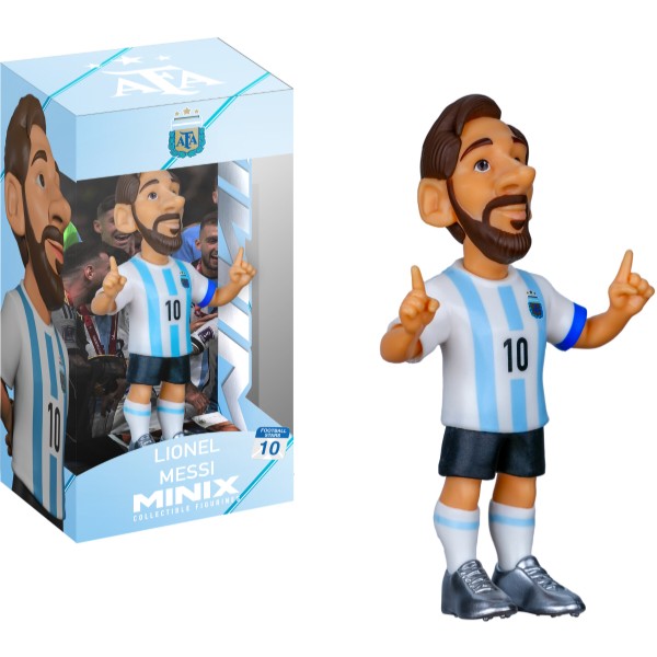 Фото - Коллекционная фигурка MINIX ARGENTINA Messi 12 см (22571)